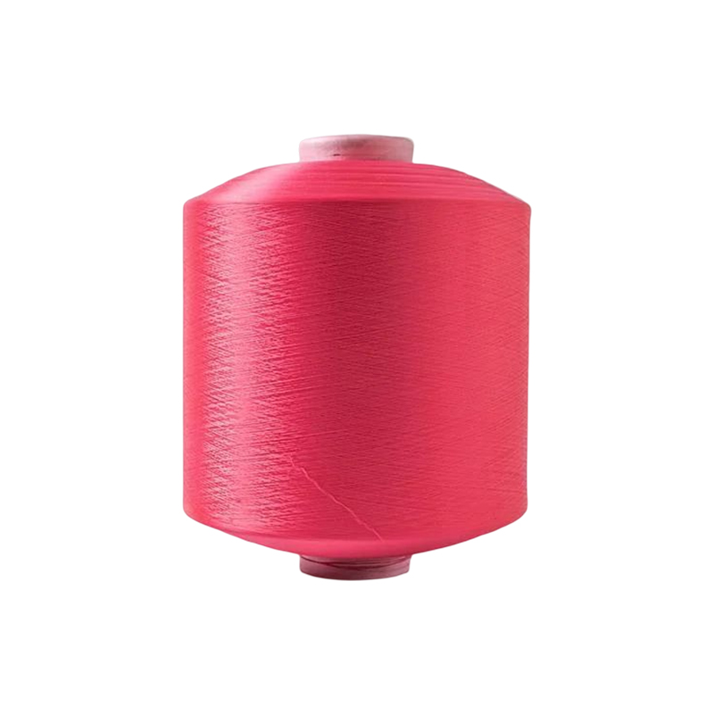 HANYUN 75D 50D 100D 150D 100% پلی استر NIM با قابلیت ارتجاعی کم DTY دوپ نخ رنگ شده برای کمربند ماسک