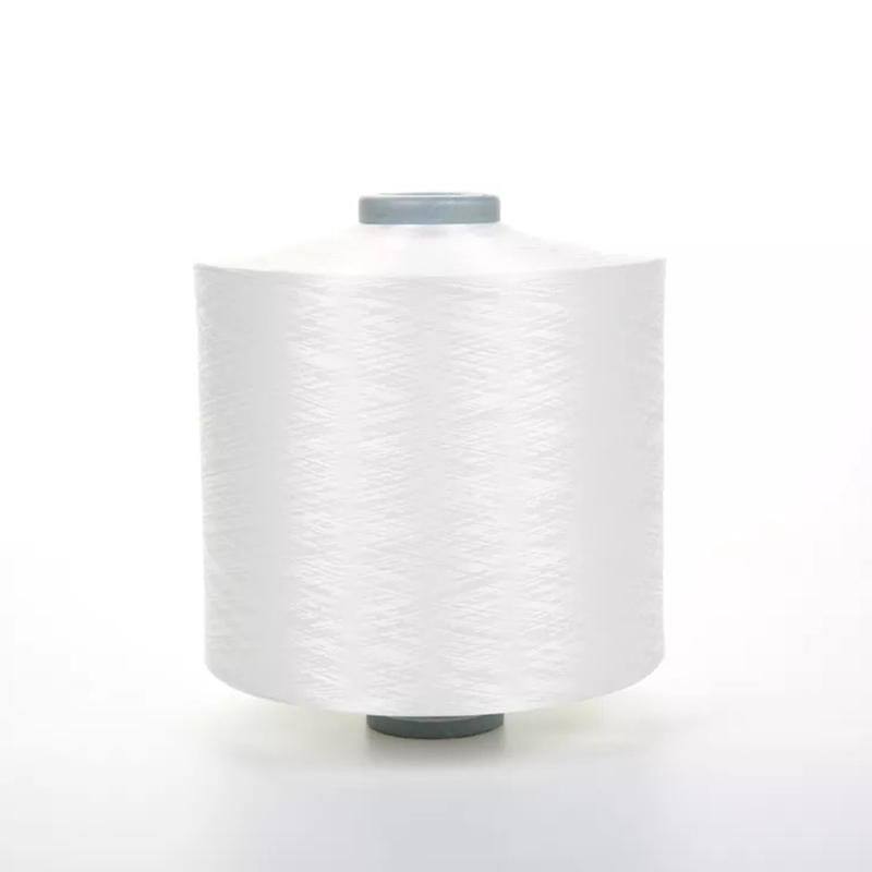 نخ پلی استر 100D/96F بازیافت شده با گواهی grs نخ پلی استر DTY برای بافته شدن