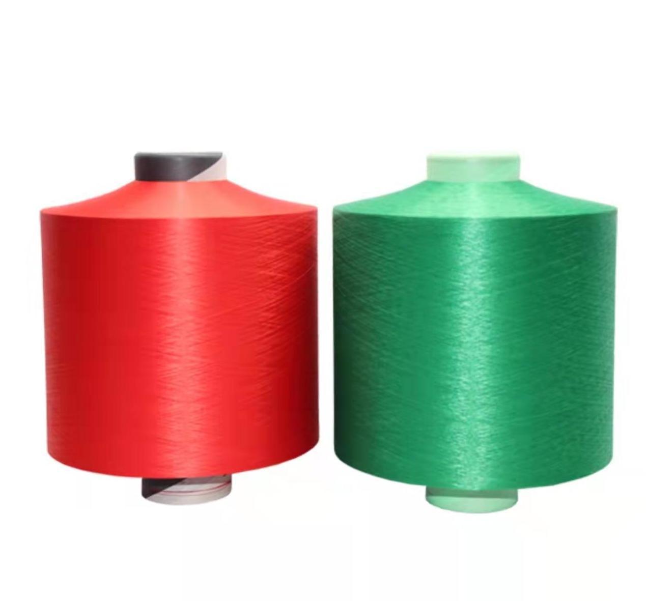 نخ DTY 150d/48f بازیافتی نیم پلی استر برای دستکش
